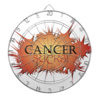 Cancer Sucks Dart Board