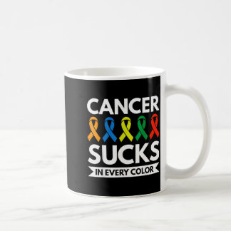 Cancer Sucks In Every Colour Coffee Mug