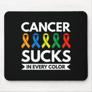 Cancer Sucks In Every Colour Mouse Mat