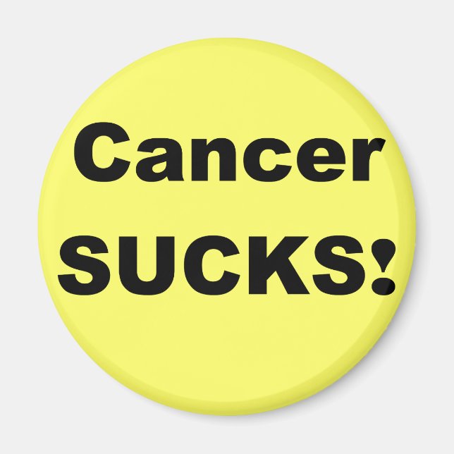 Cancer Sucks Magnet (Front)
