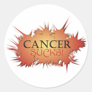 Cancer Sucks Stickers
