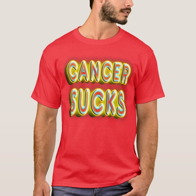 CANCER SUCKS T-Shirt (Front)
