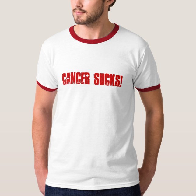 Cancer Sucks! T-Shirt (Front)