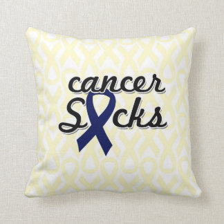 Cancer Sucks Throw Pillow 20" x 20"
