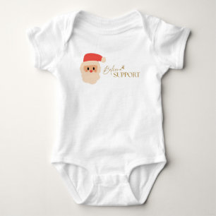 cancer. support Christmas Holiday Baby Bodysuit
