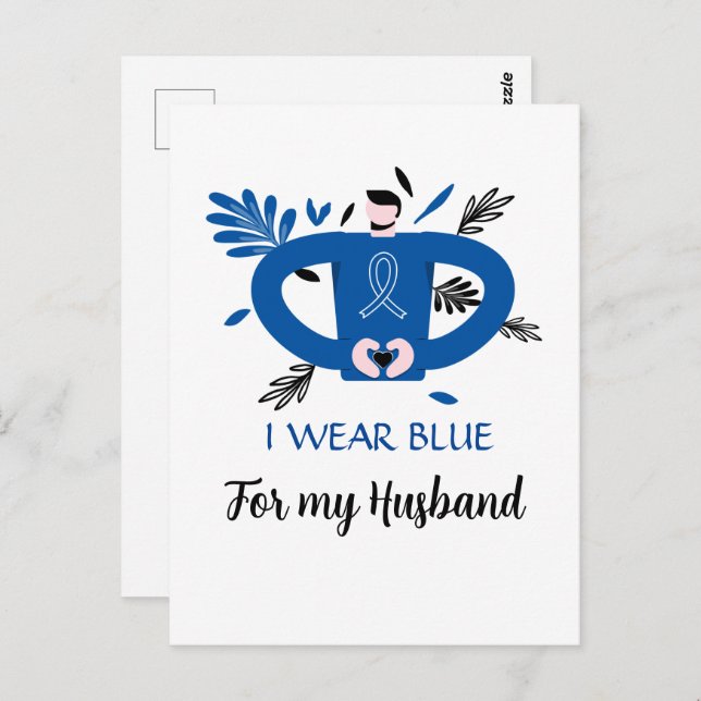 Cancer Support Custom Postcard (Front/Back)