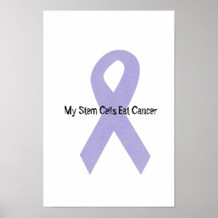 Cancer Support Ribbon Poster