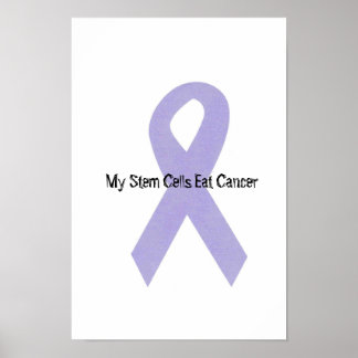 Cancer Support Ribbon Poster