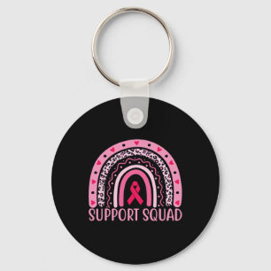 Cancer Support Squad Warrior Breast Cancer Awarene Key Ring