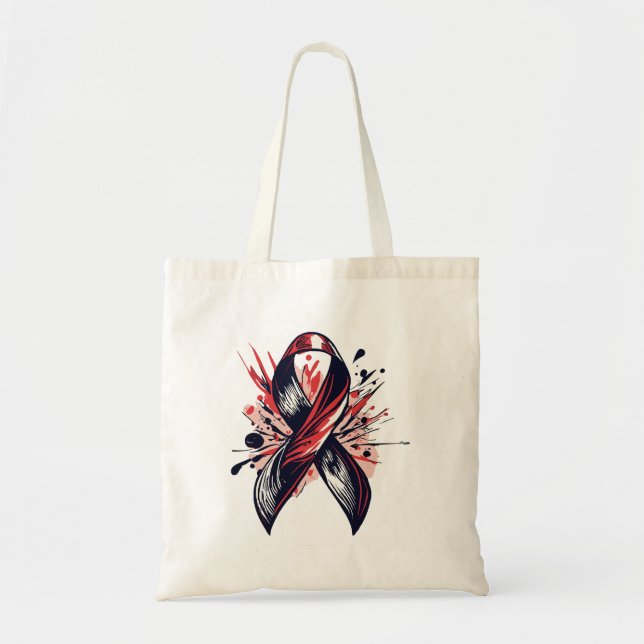 Cancer Support Tote Bag (Front)
