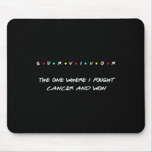 Cancer Survivor Breast Lung Skin Colon Thyroid Awa Mouse Mat