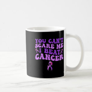 Cancer Survivor Funny Retro You Can't E Me I Beat Coffee Mug