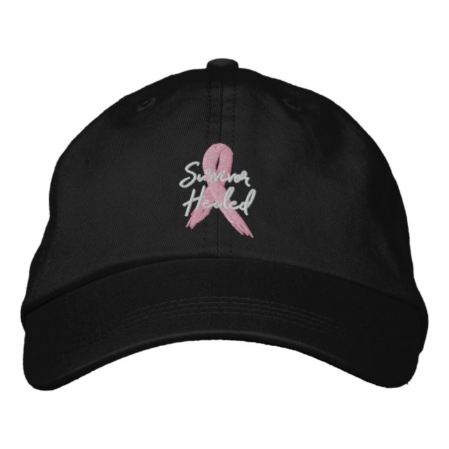 Cancer Survivor Healed Embroidered Hat (Front)