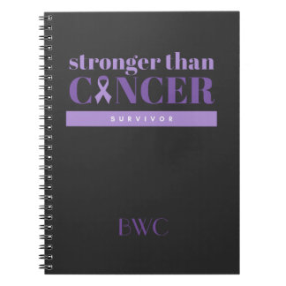 Cancer Survivor Purple Notebook