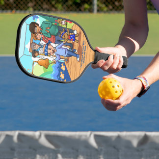 Cancer Survivor Standard Black Pickleball Paddle 