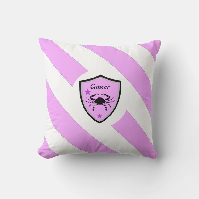 Cancer symbol     cushion (Front)