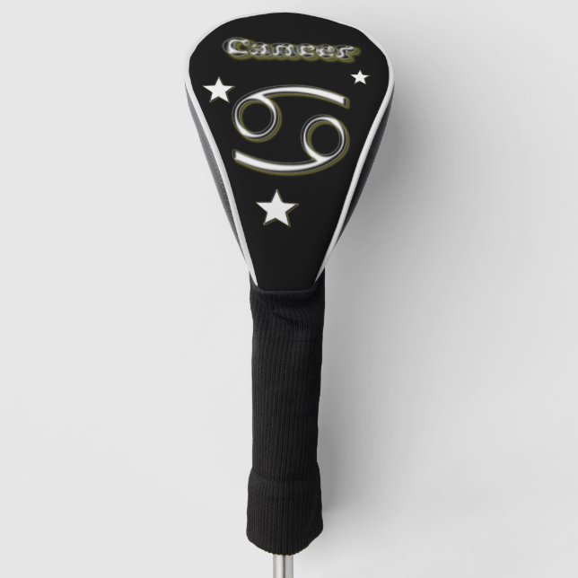 Cancer symbol golf head cover (Front)