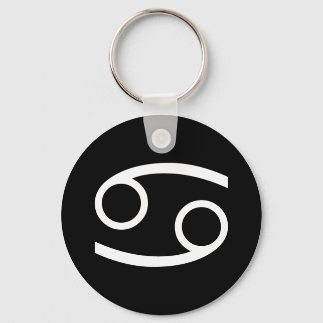 Cancer Symbol Key Ring (Front)
