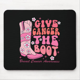 Cancer The Boot Breast Cancer Awareness Mouse Mat