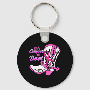 Cancer The Boot  Key Ring