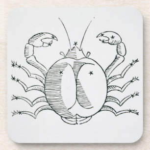 Cancer (the Crab) an illustration from the 'Poetic Coaster