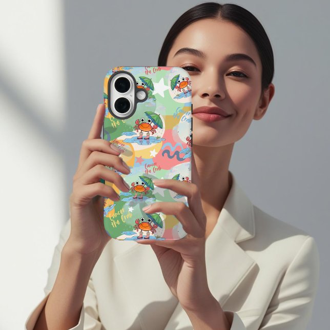 Cancer the Crab Zodiac sign Case-Mate iPhone Case (Creator Uploaded)