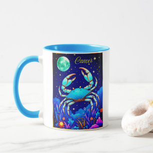 Cancer the Crab Zodiac Sign Mug