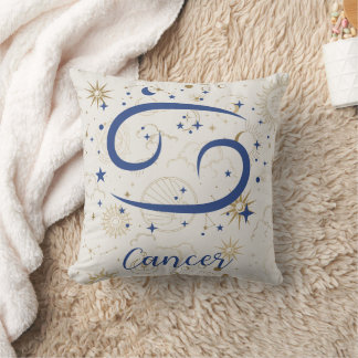 Cancer Throw Pillow