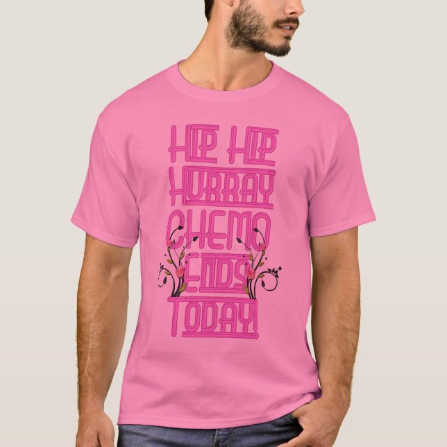 Cancer Treatment Chemo Finished T-Shirt (Front)