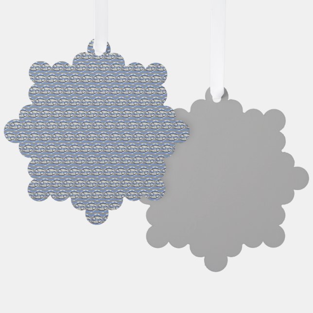 Cancer Tree Decoration Card (Front/Back)