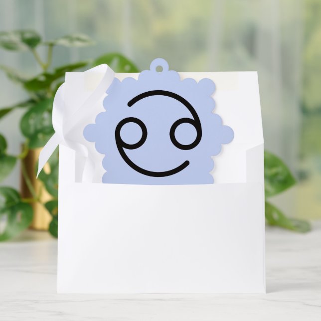 Cancer Tree Decoration Card (Envelope)