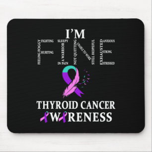 Cancer Warrior I'm Fine Mouse Mat