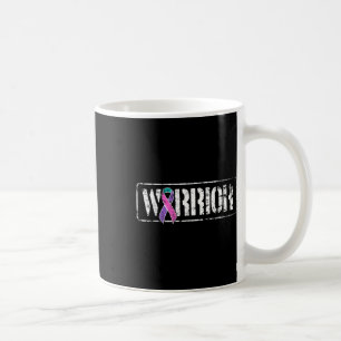 Cancer Warrior - Military Style Awareness Ribbon  Coffee Mug