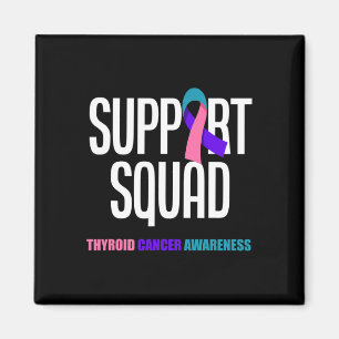Cancer Warrior Support Squad Thyroid Cancer 1 Magnet
