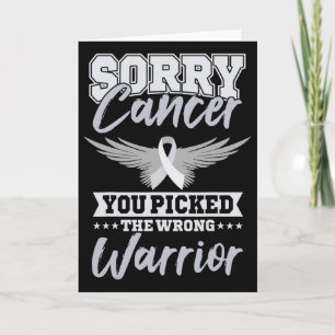 Cancer Warrior World Cancer Day Gift Pink Ribbon  Card