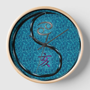 Cancer & Water Boar Clock