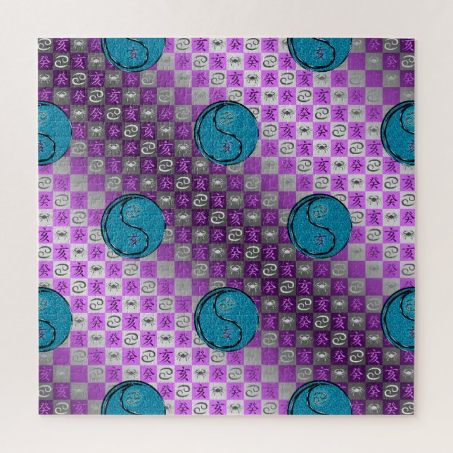 Cancer & Water Boar Jigsaw Puzzle (Vertical)