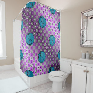 Cancer & Water Boar Shower Curtain