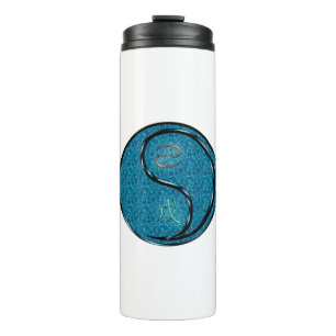 Cancer & Water Dog Thermal Tumbler