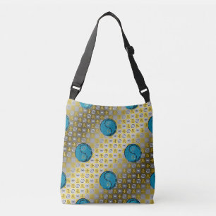 Cancer & Water Dragon Crossbody Bag