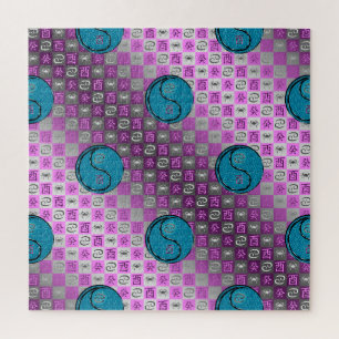 Cancer & Water Rooster Jigsaw Puzzle