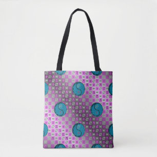 Cancer & Water Rooster Tote Bag