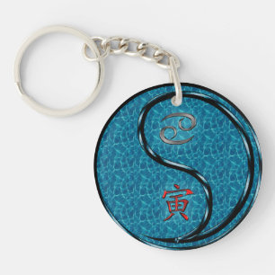 Cancer & Water Tiger Key Ring