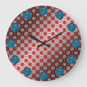 Cancer & Water Tiger Large Clock
