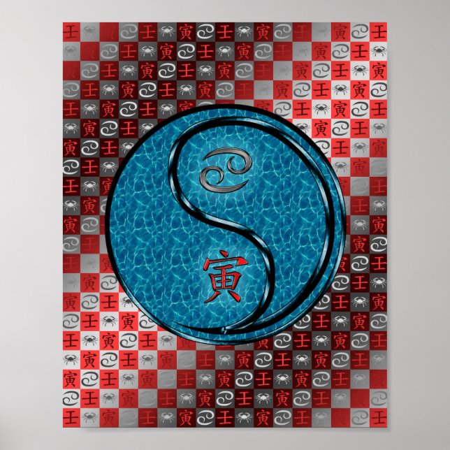 Cancer & Water Tiger Poster (Front)