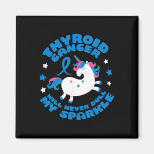 Cancer Will Never Dull My Sparkle Unicorn  Magnet
