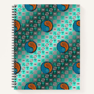Cancer & Wood Dog Notebook