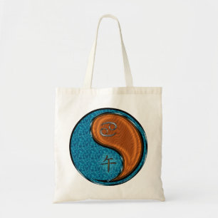 Cancer & Wood Horse Tote Bag