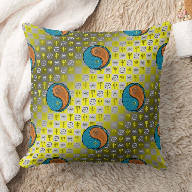 Cancer & Wood Monkey Cushion (Blanket)