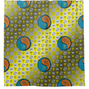 Cancer & Wood Monkey Shower Curtain